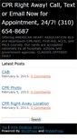 Mobile Screenshot of cprrightaway.net